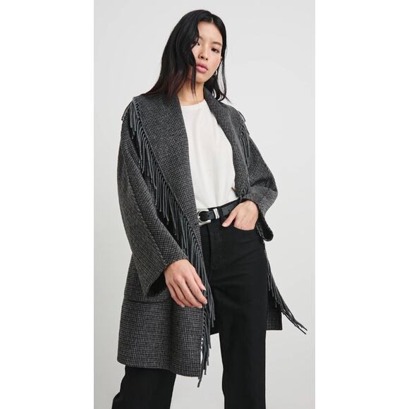 Rails Hugo Charcoal Check Jacket - Picture 2 of 13